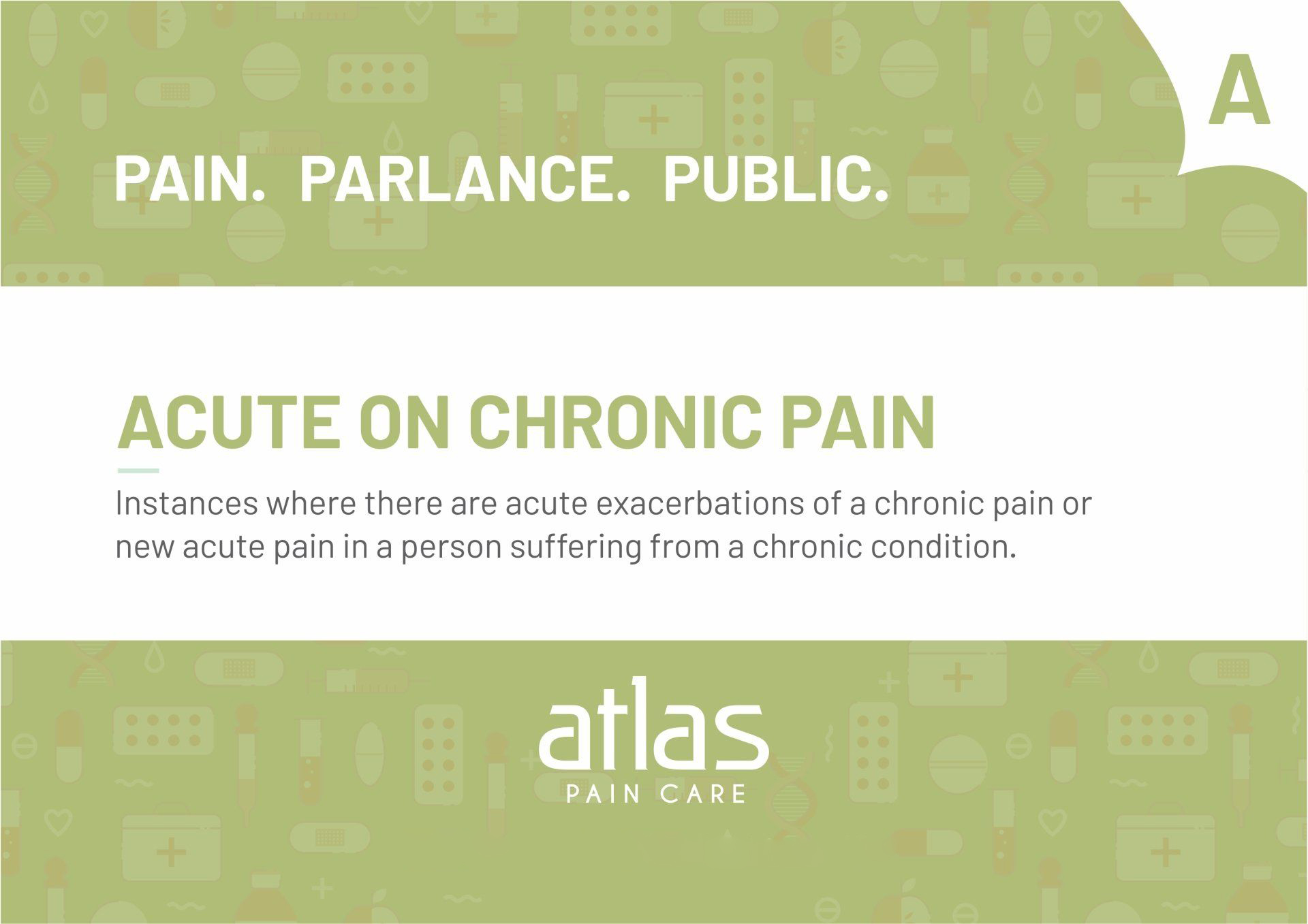 Pain Glossary image - Atlas