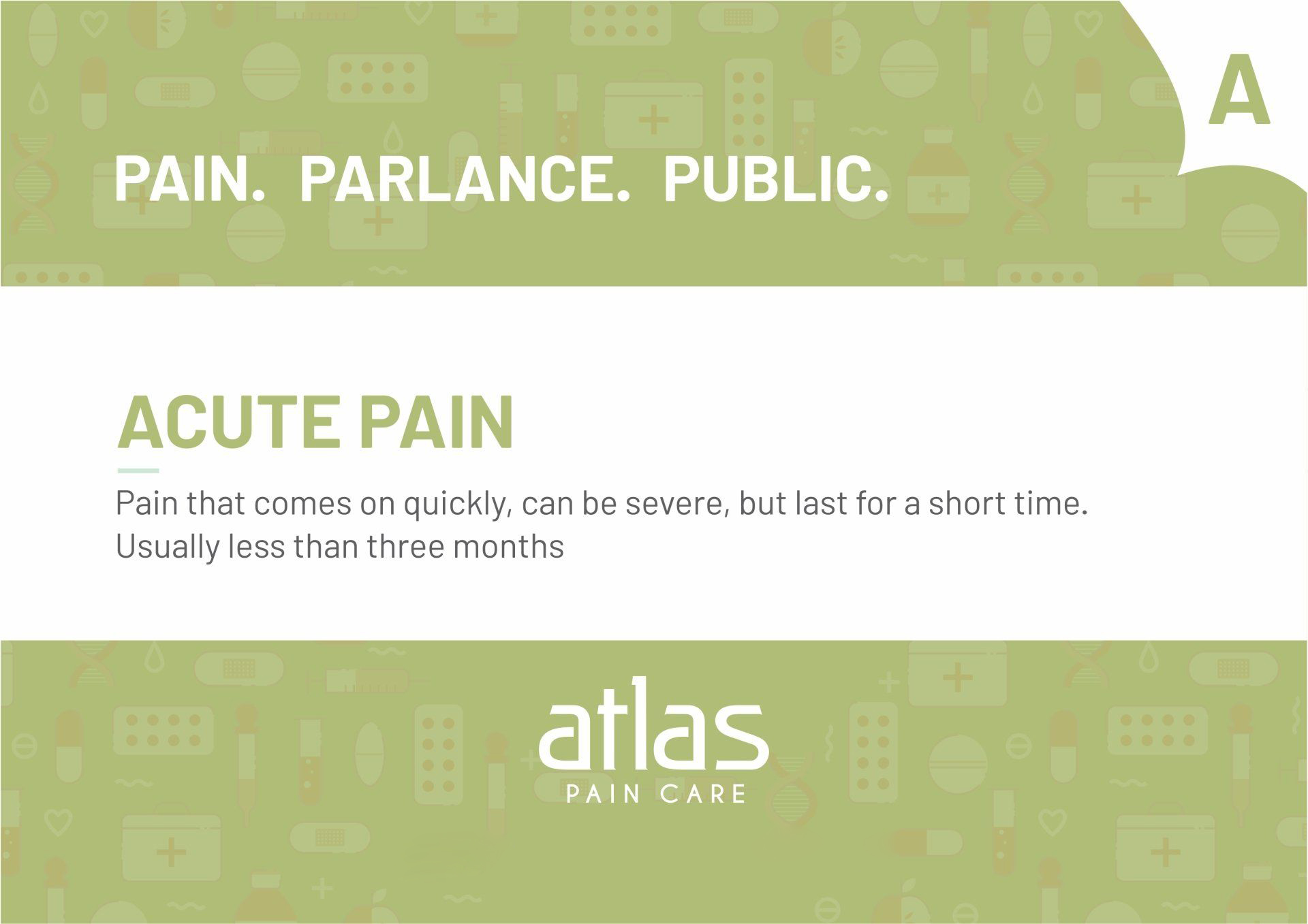 Pain Glossary image - Atlas