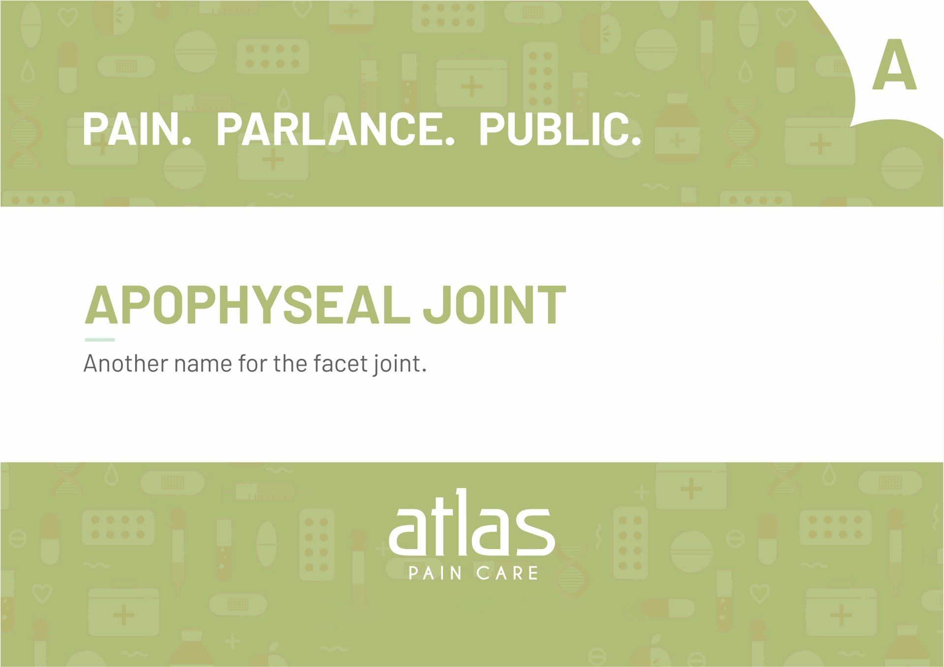 Pain Glossary image - Atlas
