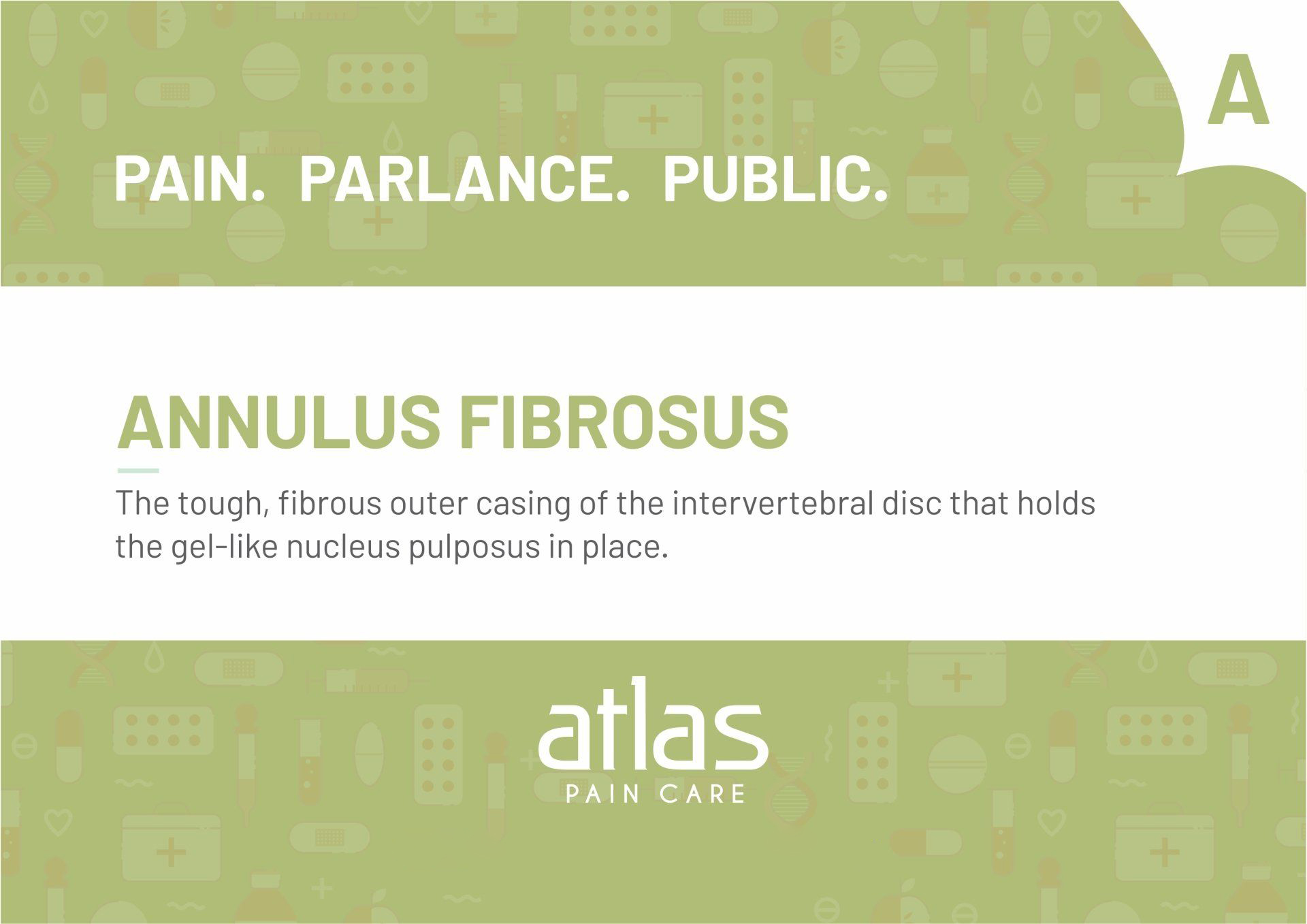 Pain Glossary image - Atlas