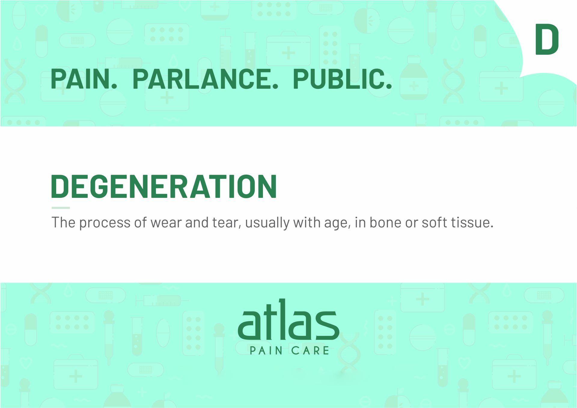 Pain Glossary image - Atlas