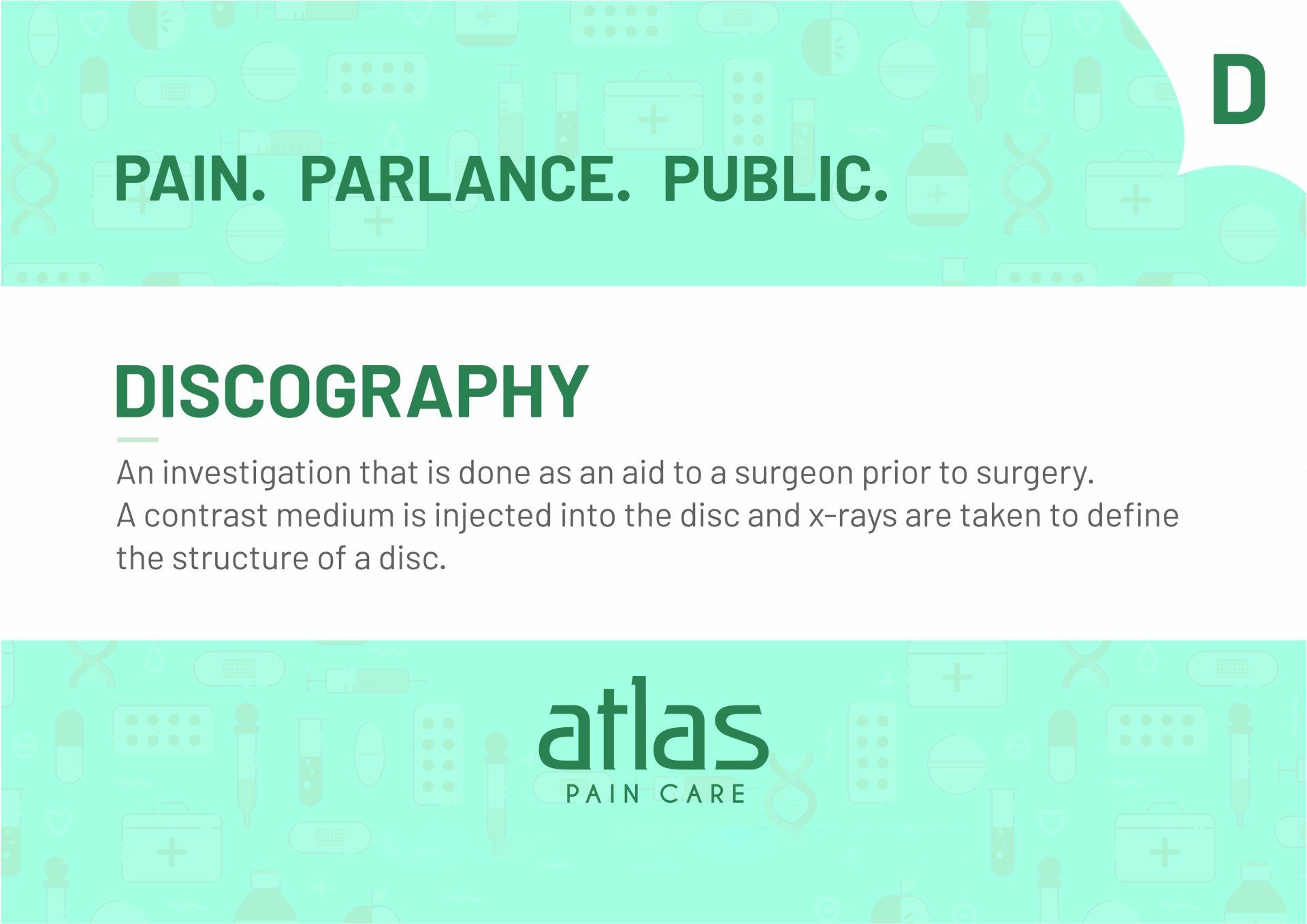 Pain Glossary image - Atlas