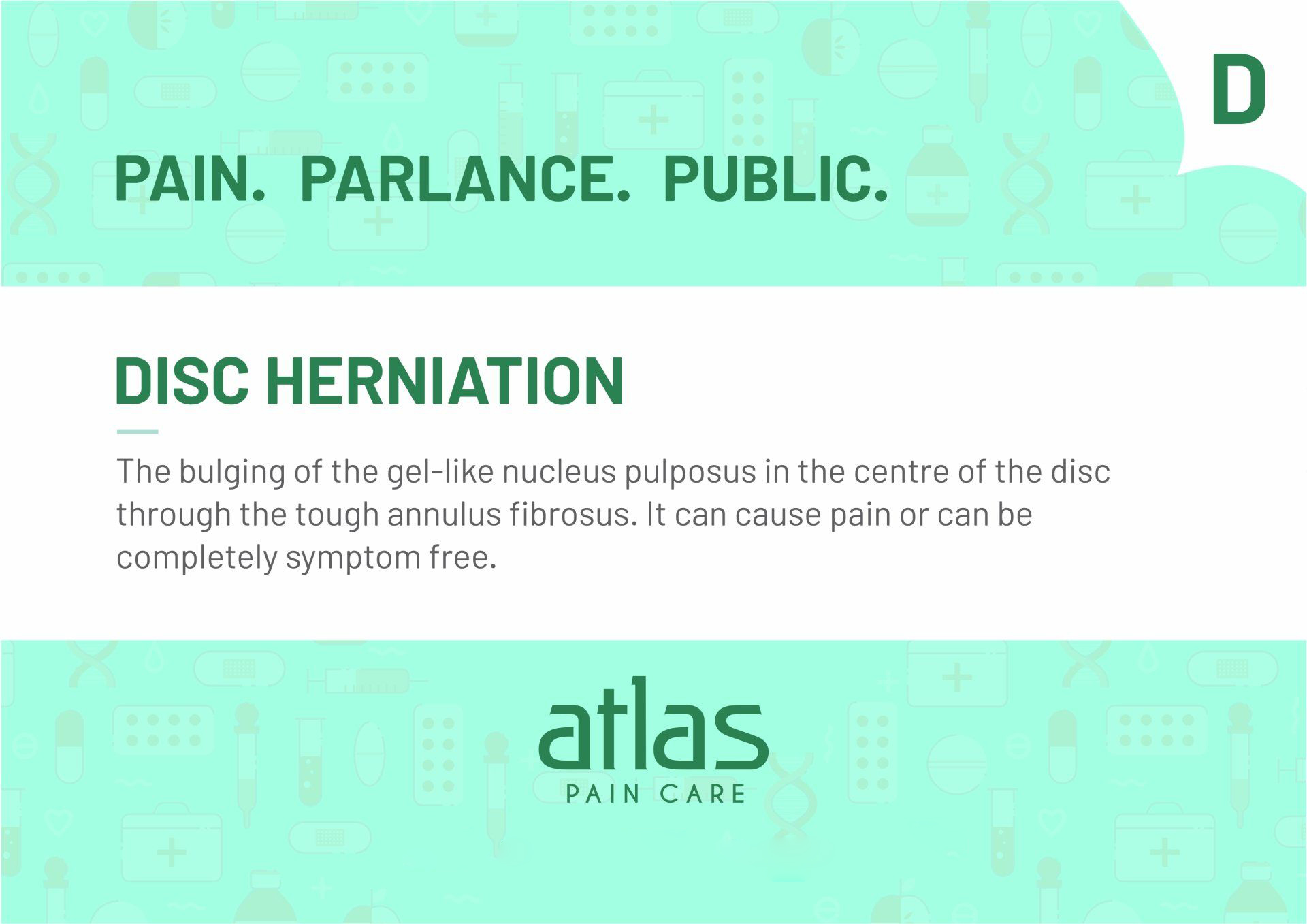 Pain Glossary image - Atlas