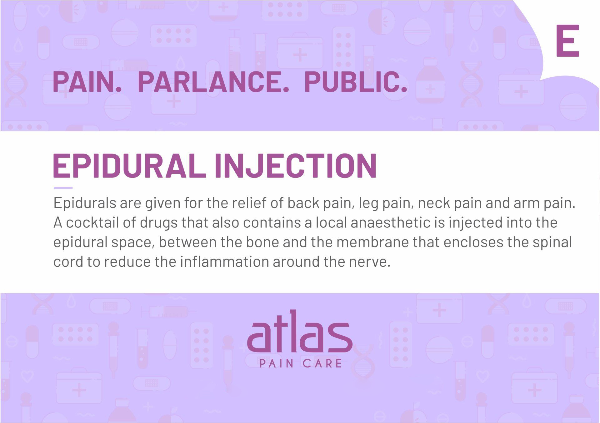 Pain Glossary image - Atlas