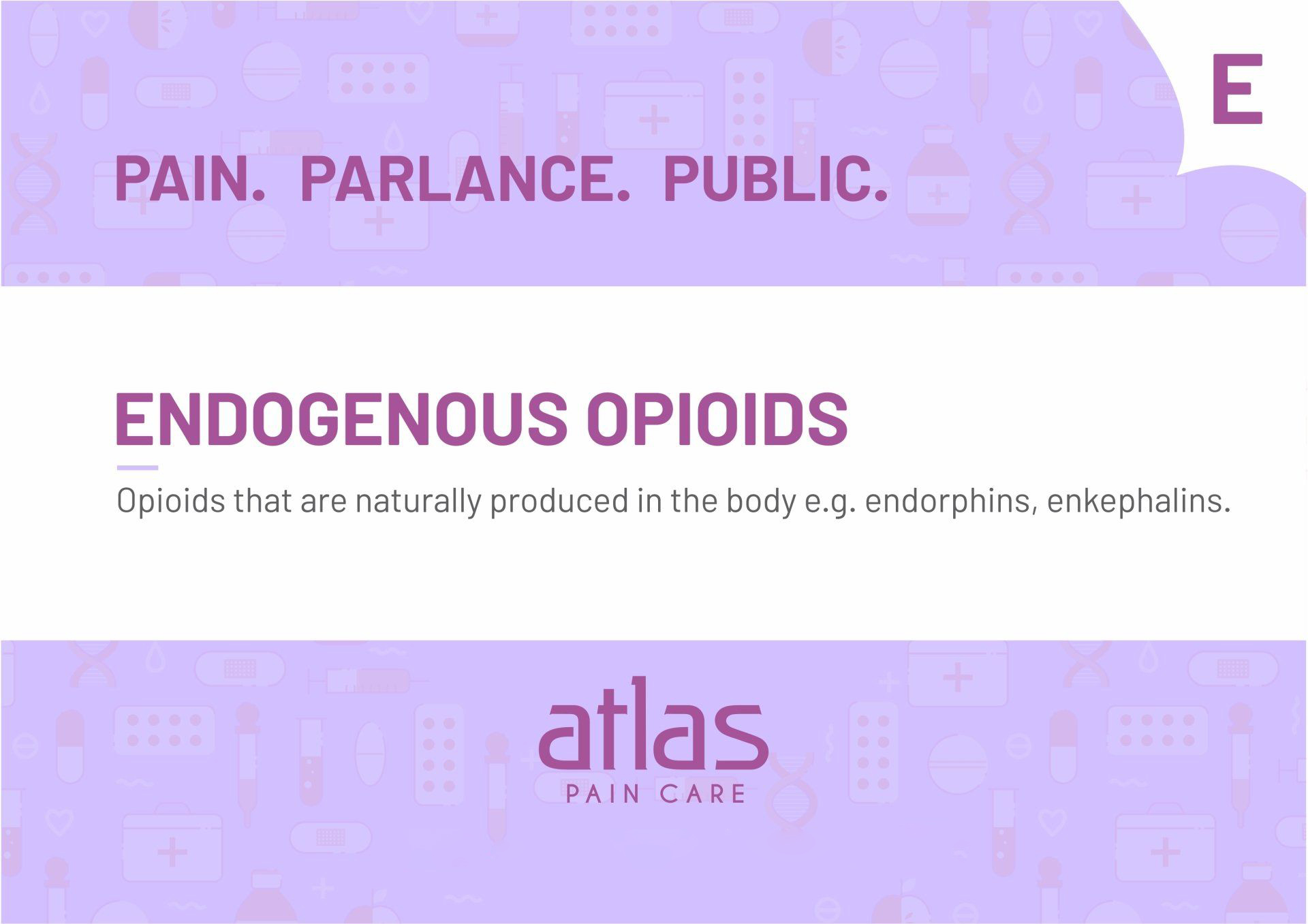 Pain Glossary image - Atlas