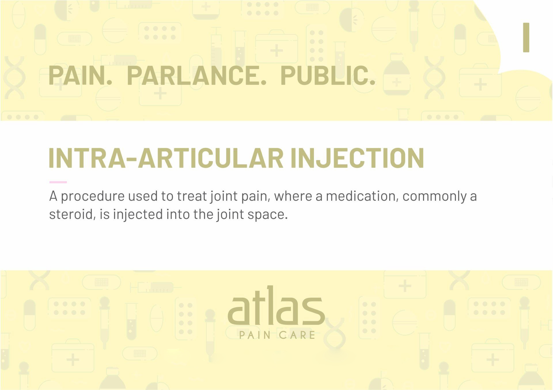 Pain Glossary image - Atlas