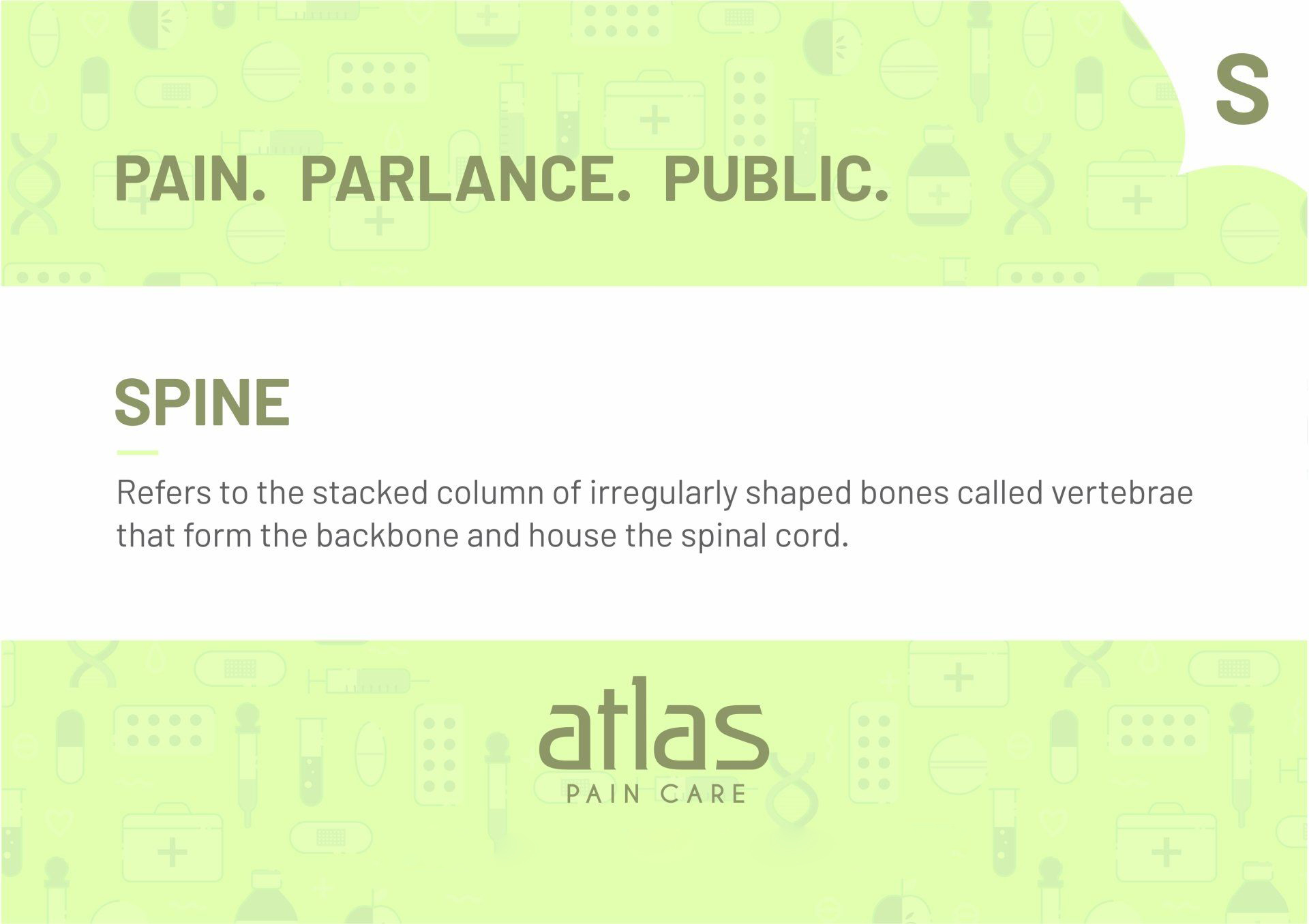 Pain Glossary image - Atlas