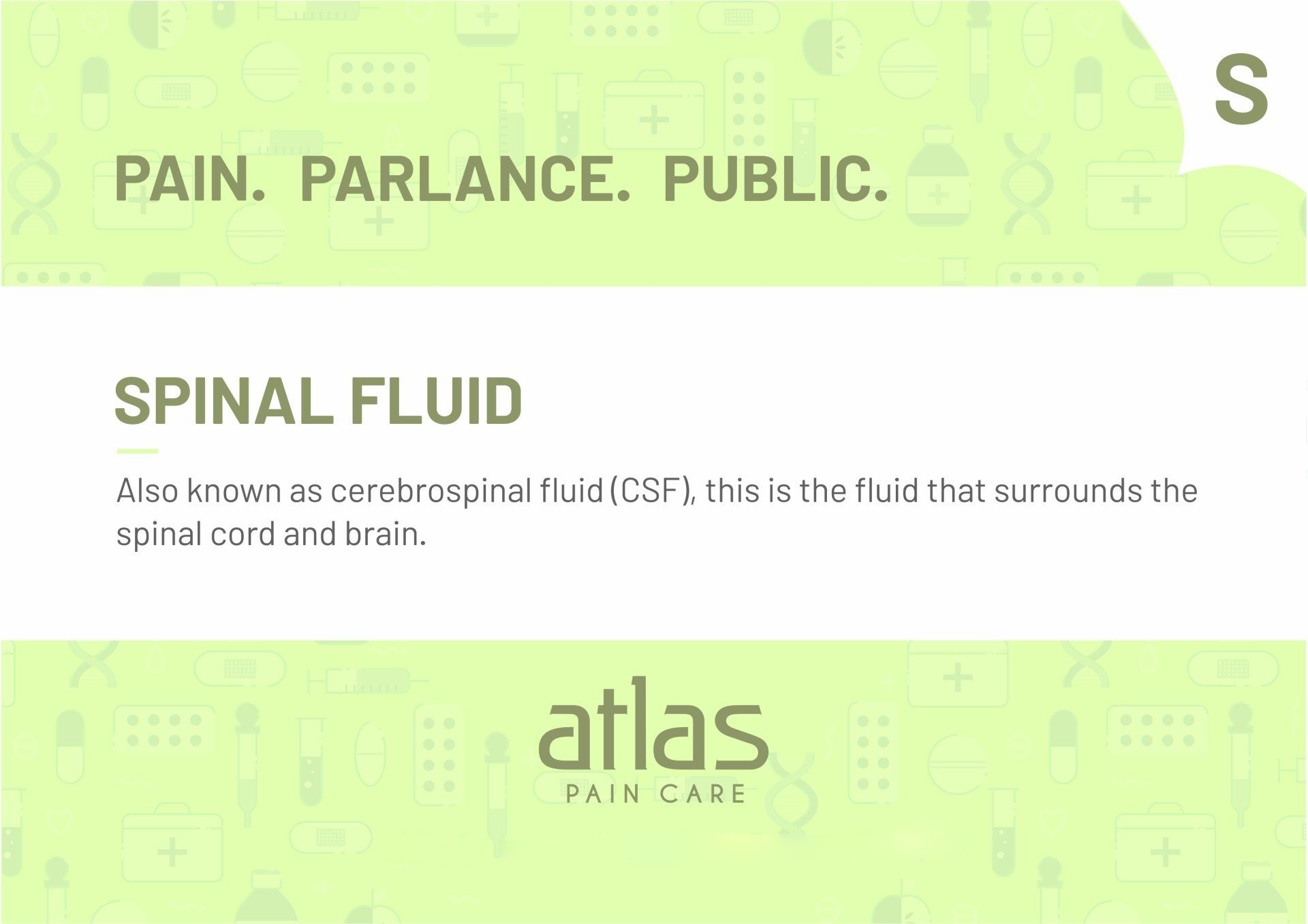 Pain Glossary image - Atlas