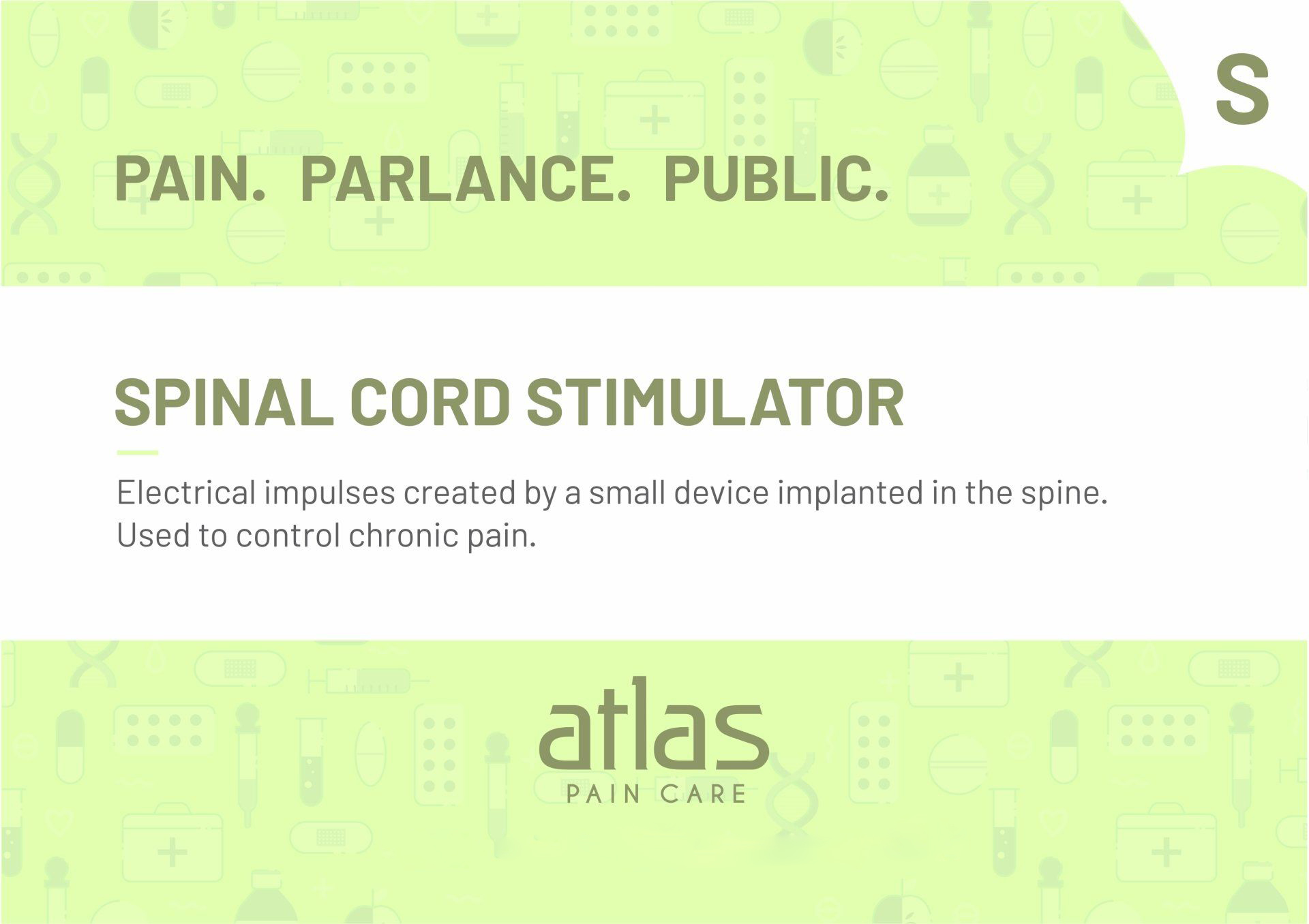 Pain Glossary image - Atlas