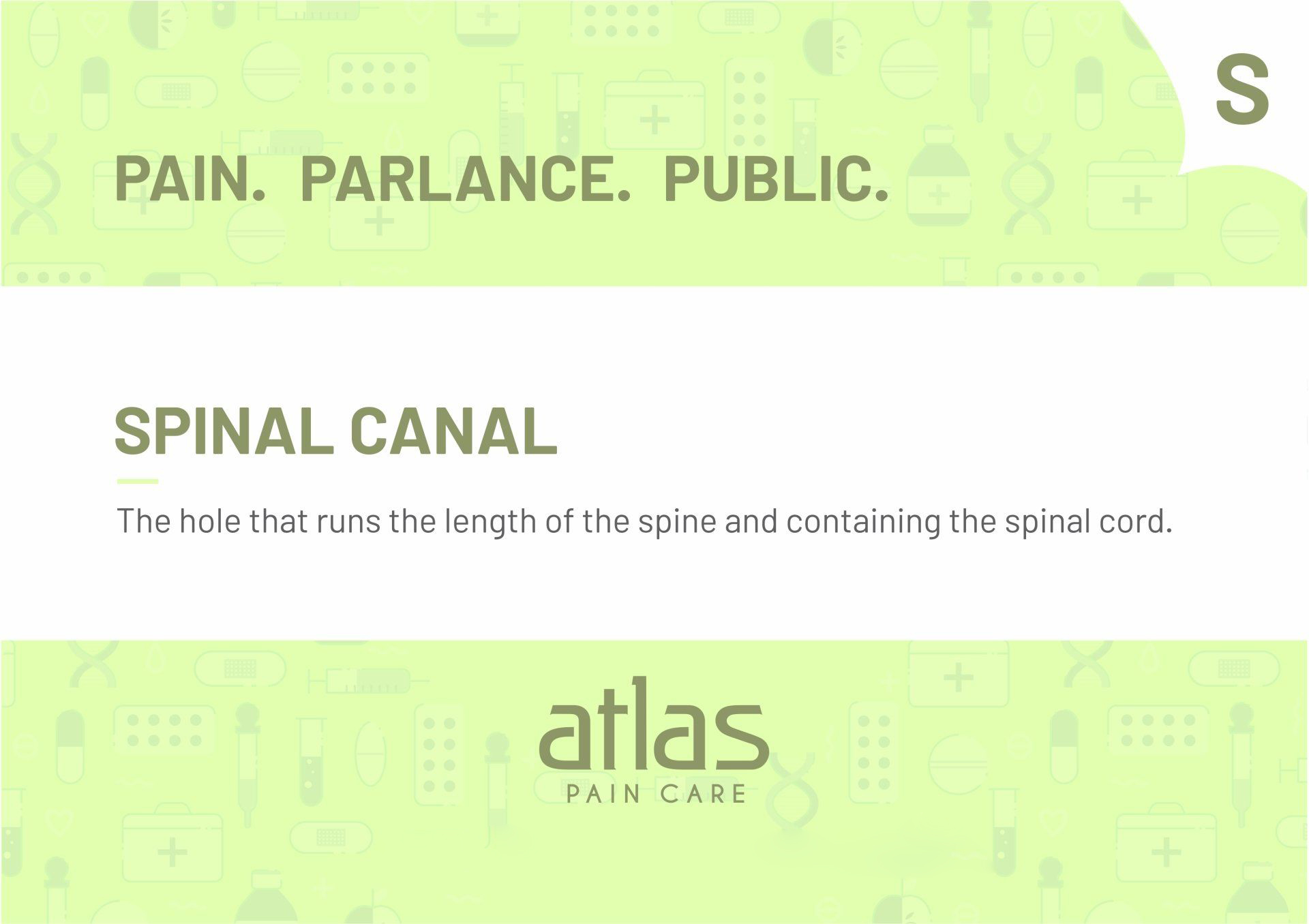 Pain Glossary image - Atlas
