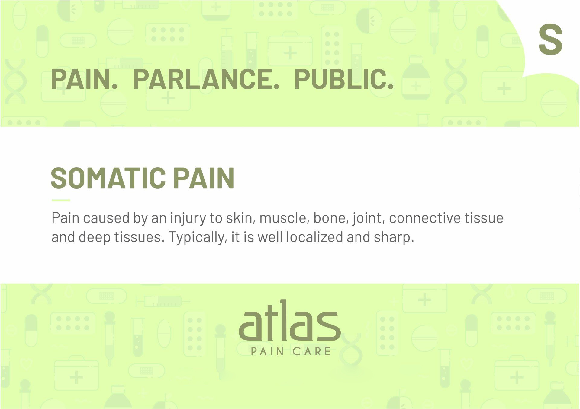Pain Glossary image - Atlas