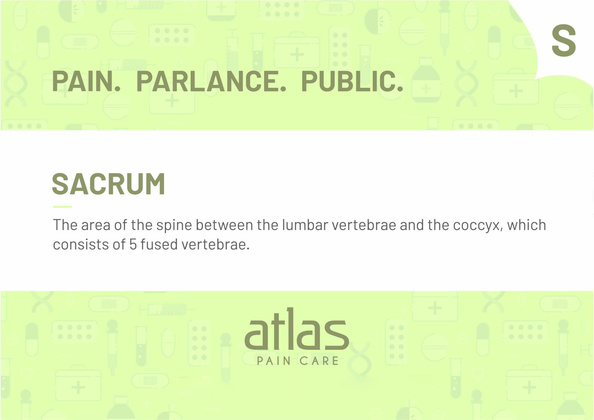 Pain Glossary image - Atlas