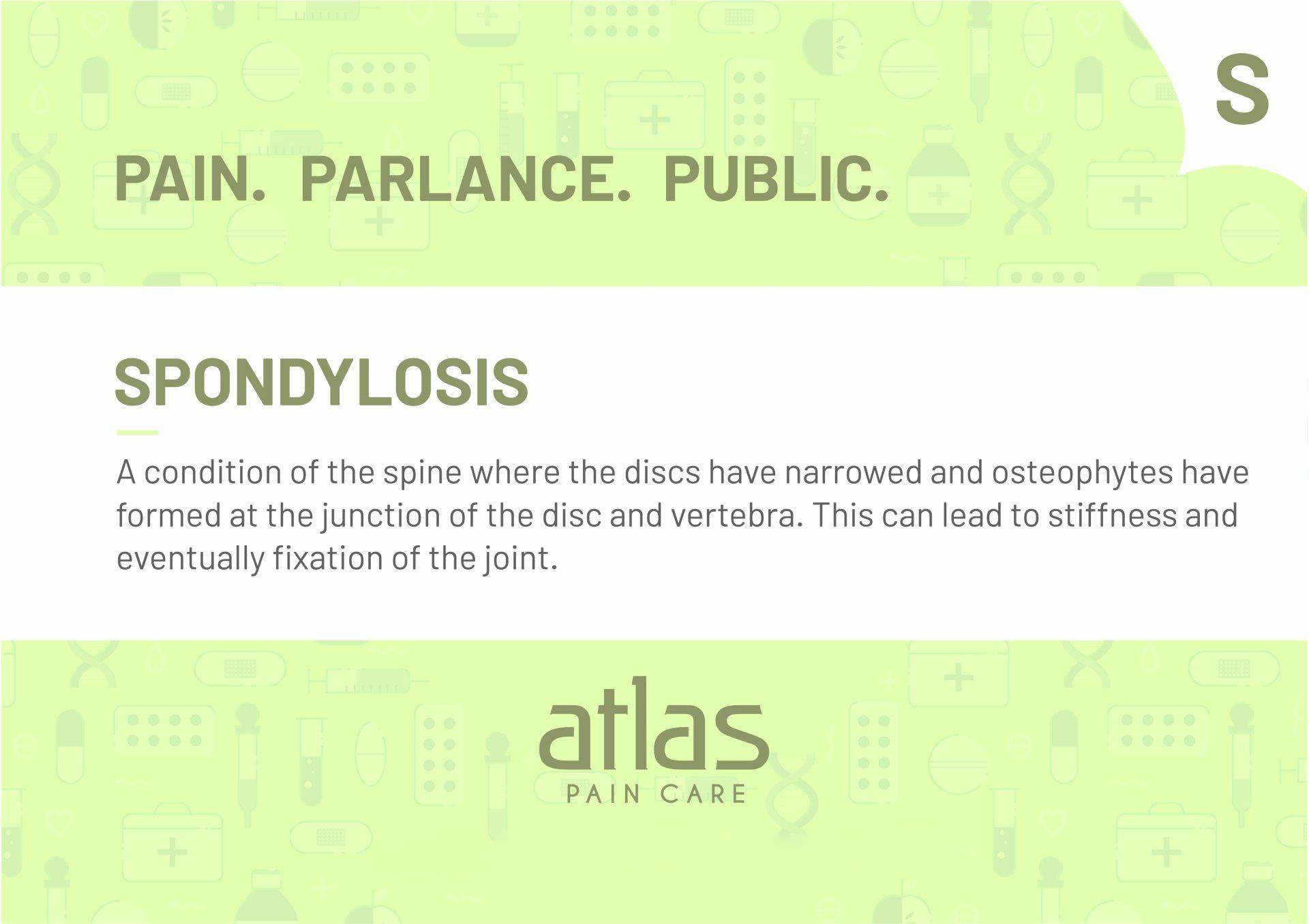 Pain Glossary image - Atlas