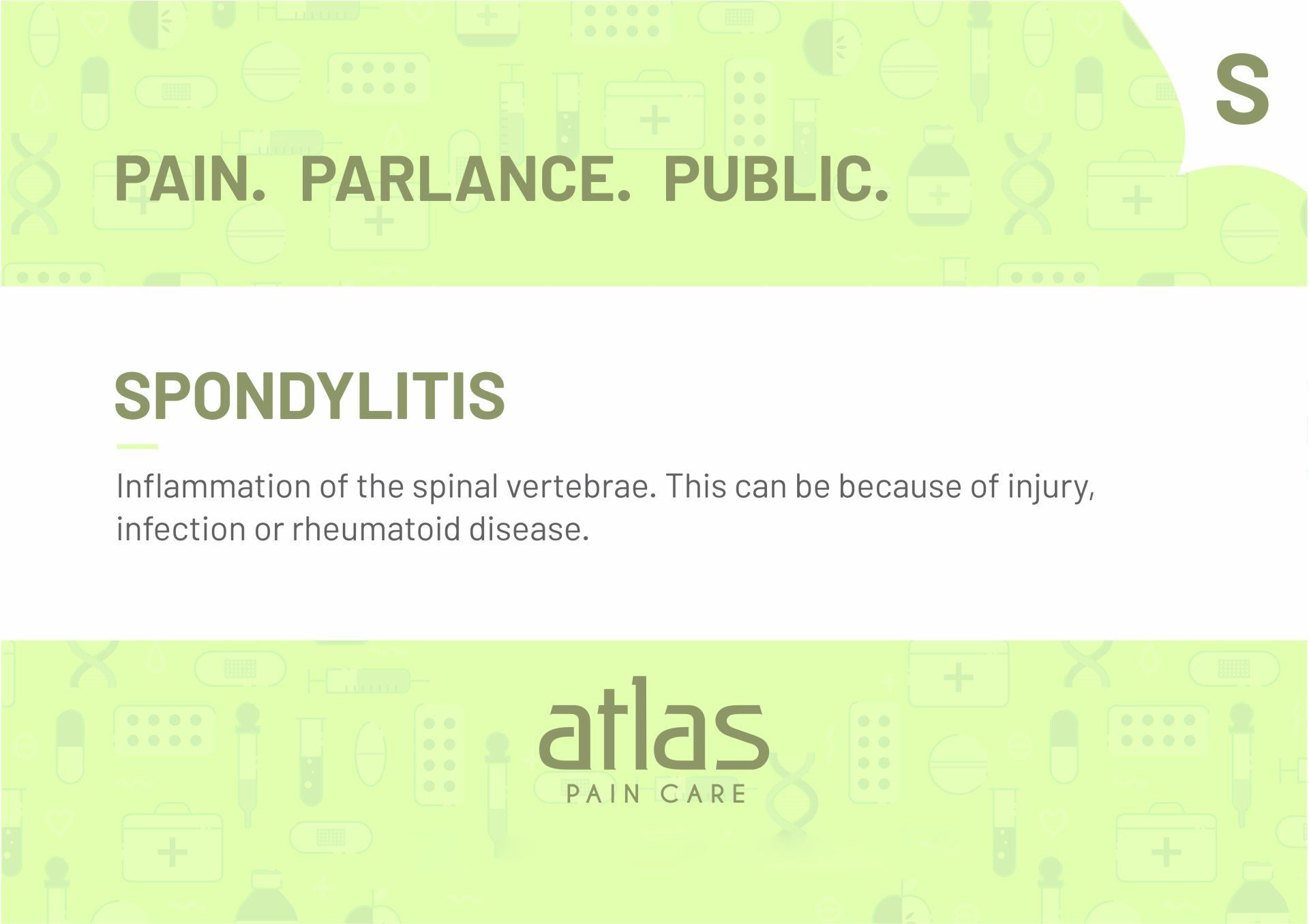 Pain Glossary image - Atlas